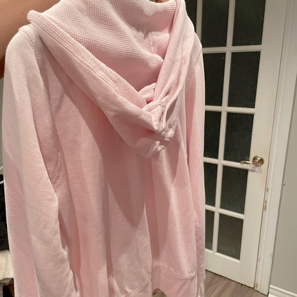 Pastel warm pink sweater hoodie.💗 - Picture 4 of 4